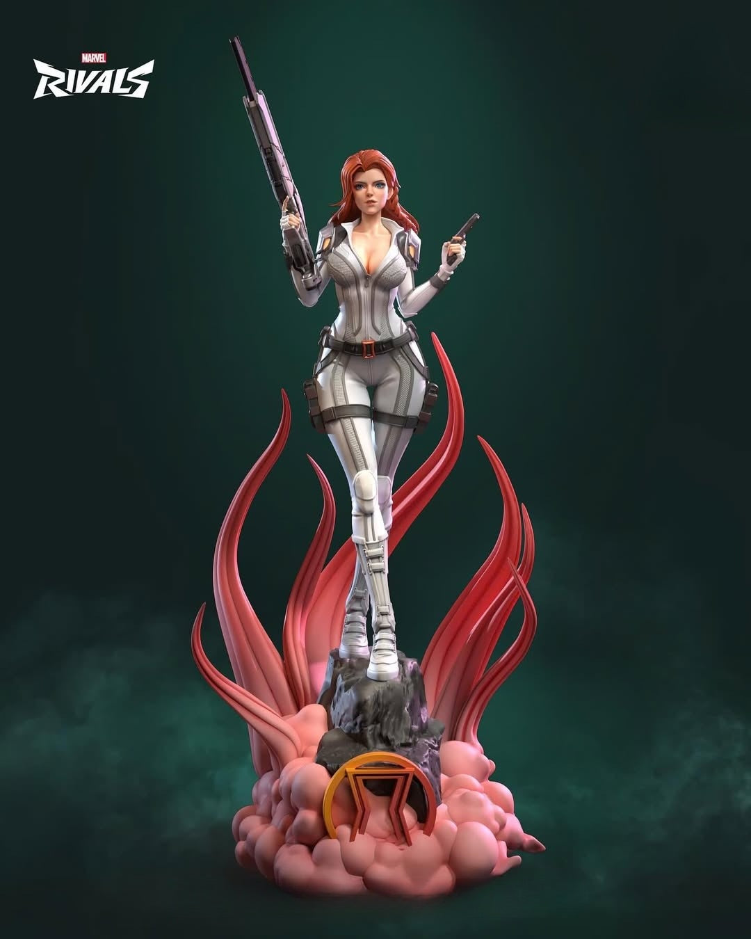 4044 Black Widow NSFW - Marvel Rivals - STL 3D Print Files