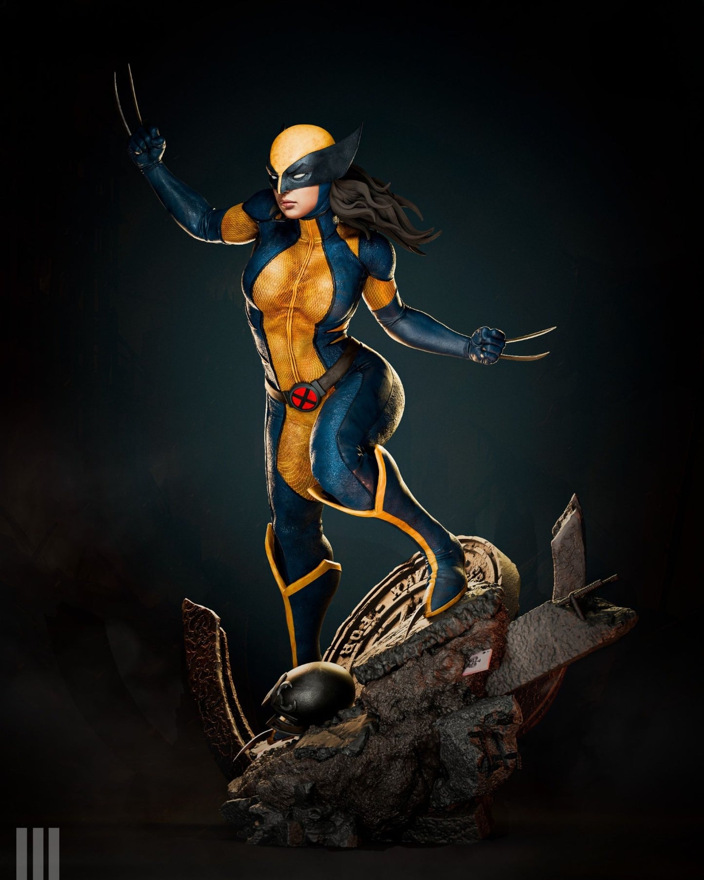 4054 X-23 - X-men - STL 3D Print Files
