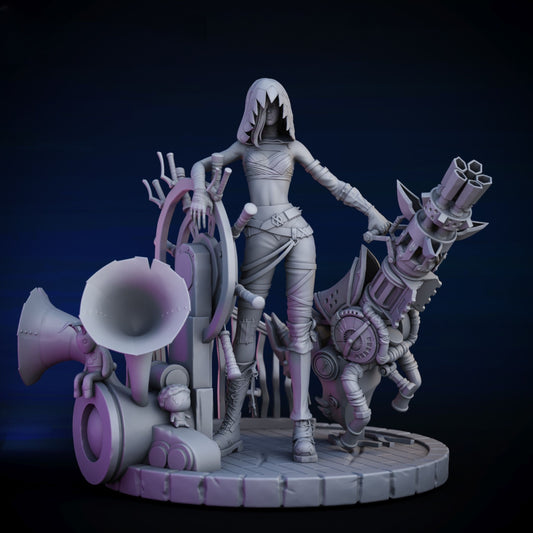4056 Jinx - League of Legends - STL 3D Print Files