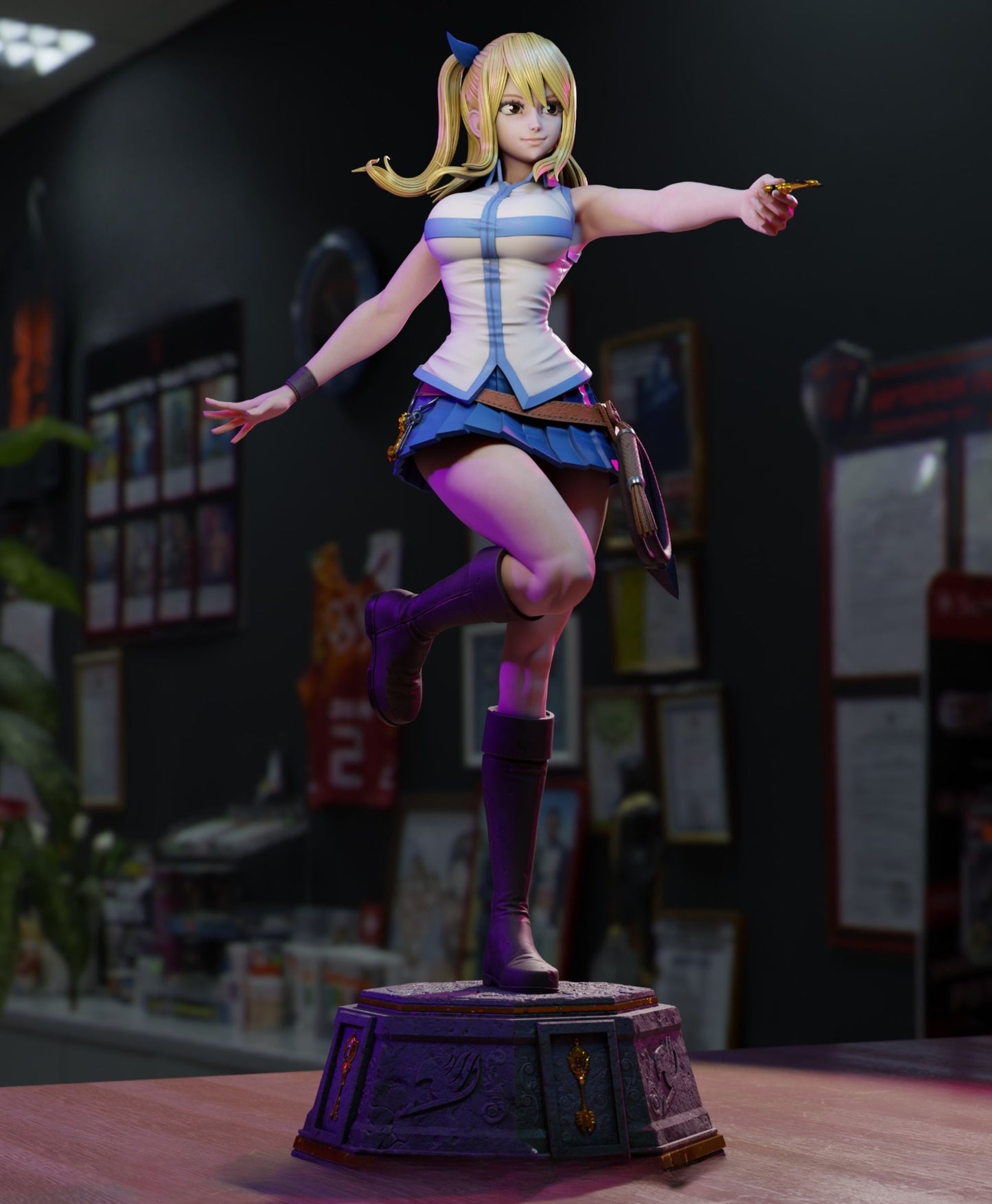 4105 Lucy Heartfilia NSFW - Fairy Tail - STL 3D Print Files