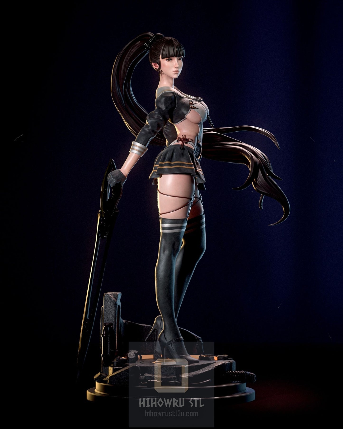 4324 EVE NSFW - Stellar Blade - STL 3D Print Files