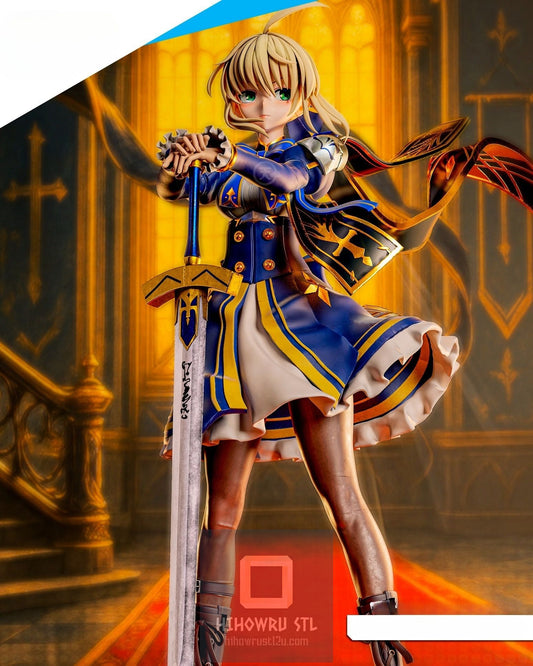 4329 Saber - Fate/stay night - STL 3D Print Files