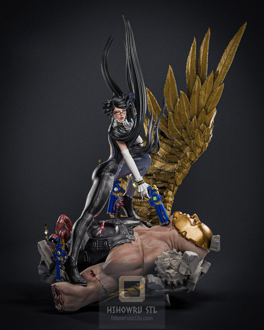 4838 Cereza - Bayonetta - STL 3D Print Files