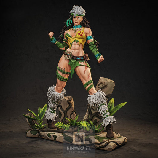 4892 Rogue - Savage Lands - X-men - STL 3D Print Files