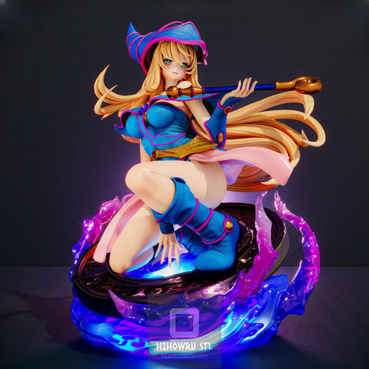 4643 Dark Magicial Girl - Yu-Gi-Oh! - STL 3D Print Files