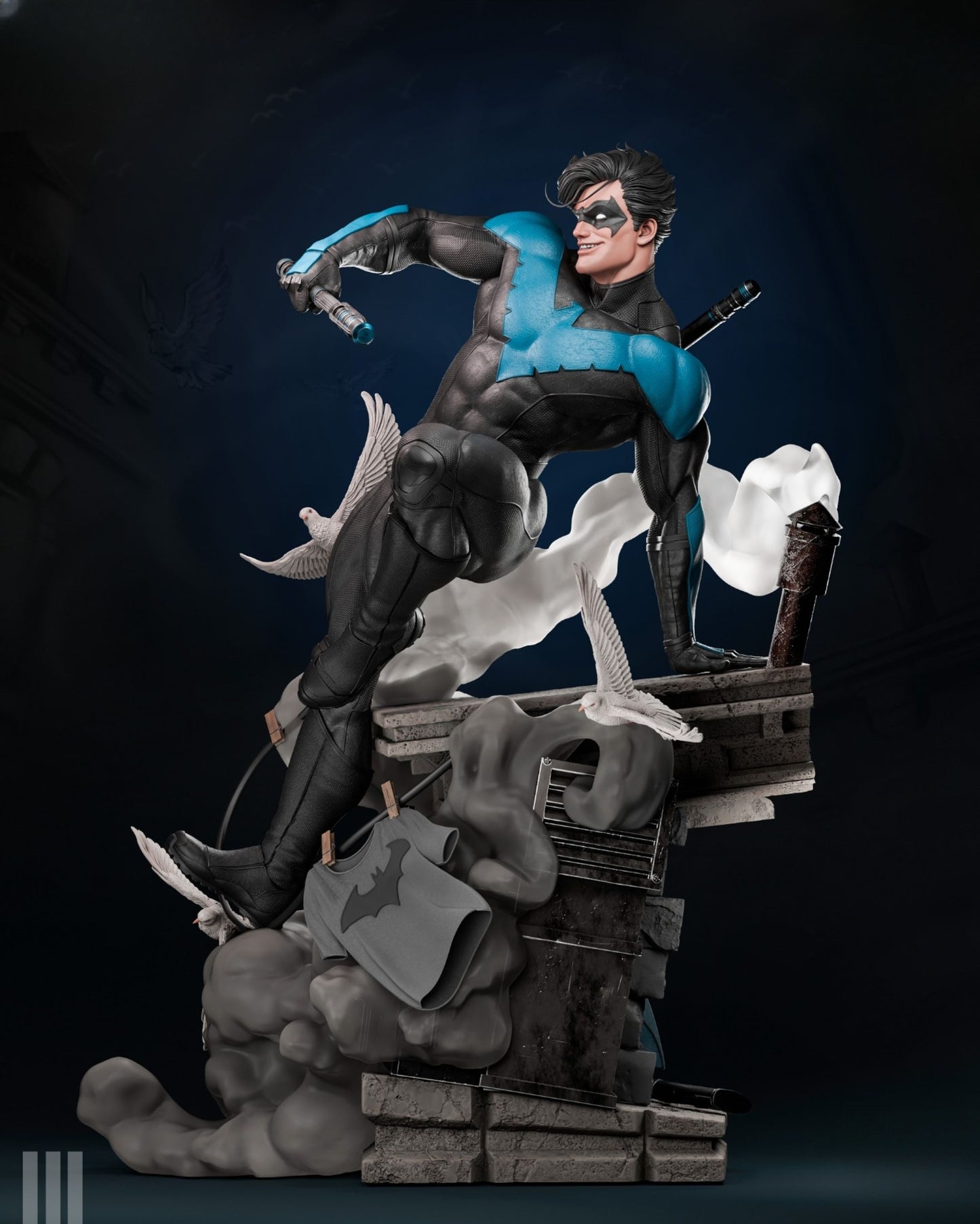 4061 Nightwing - Batman - STL 3D Print Files