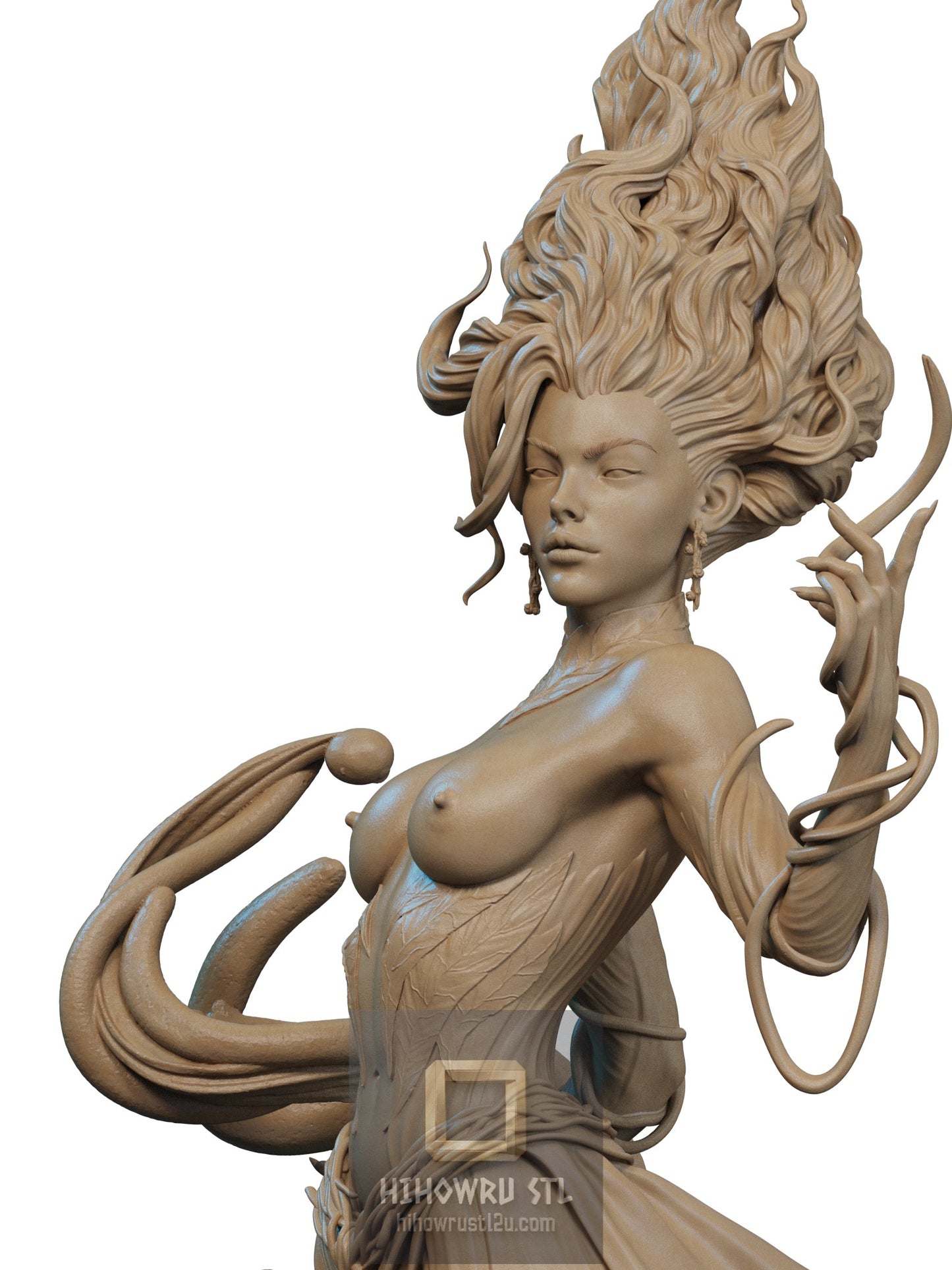 5279 Gaia Goddess NSFW - STL 3D Print Files