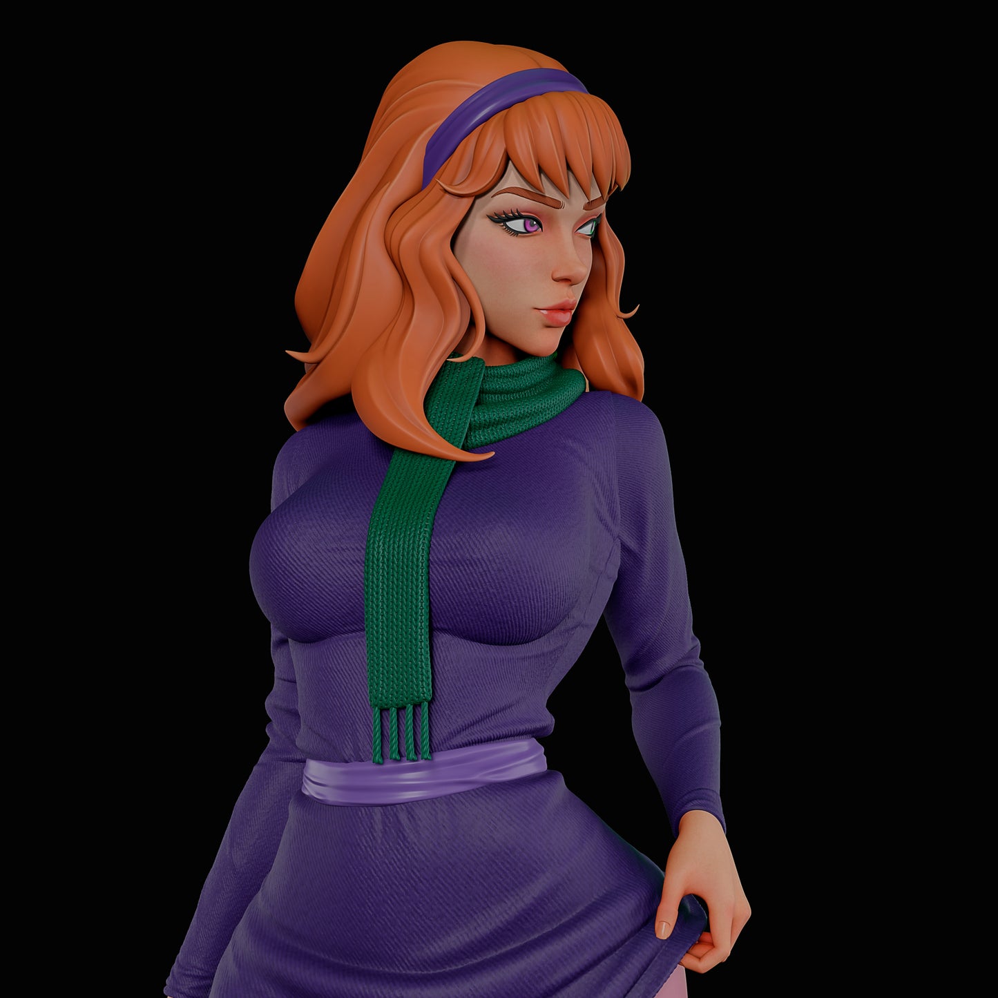 4189 Daphne Blake NSFW - Scooby-Doo - STL 3D Print Files