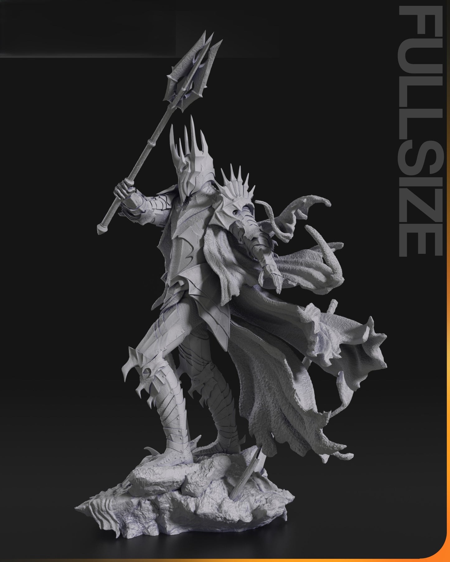 2719 Sauron - The Lord of the Rings - STL 3D Print Files
