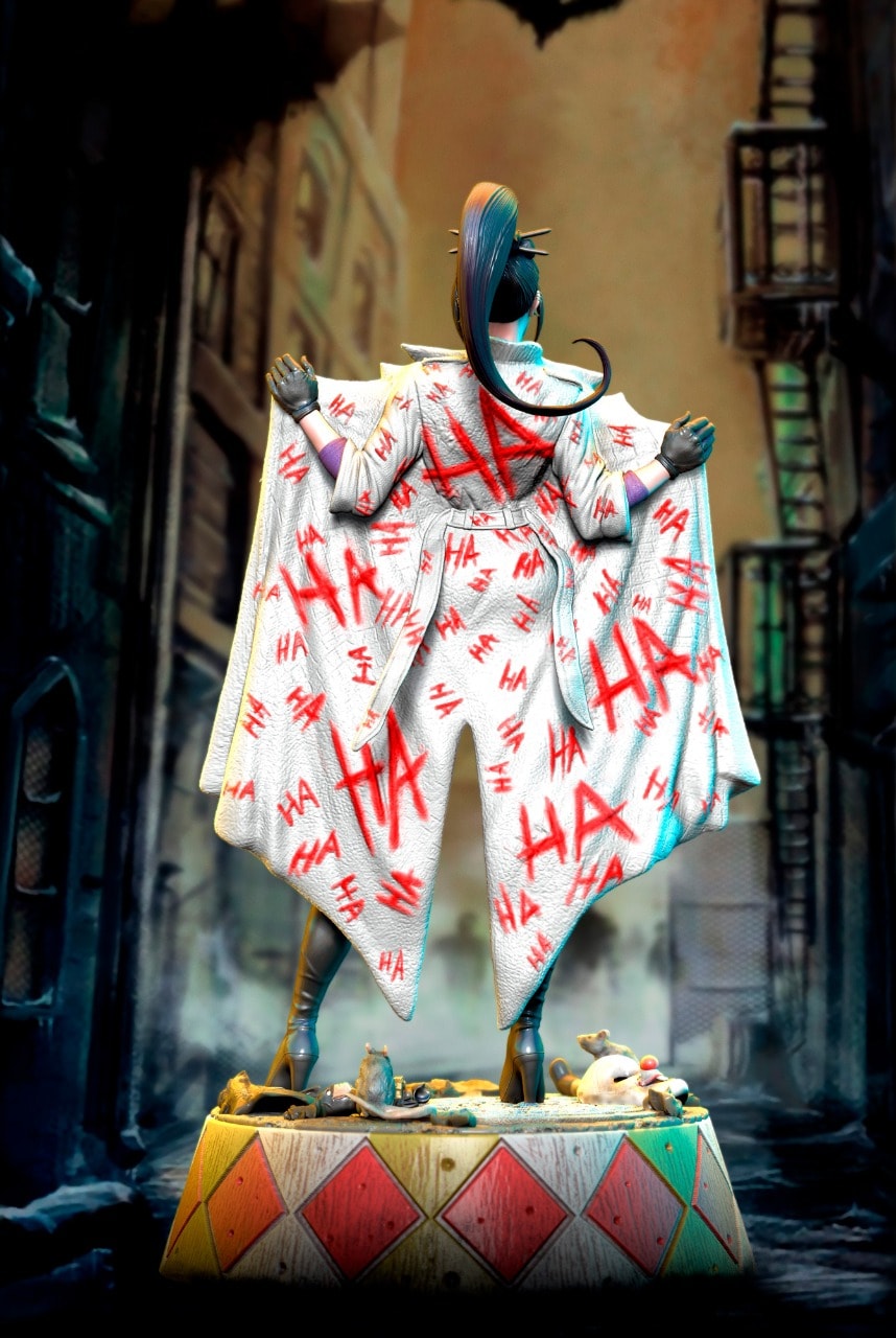 3019 Punchline - DC Comics - STL 3D Print Files
