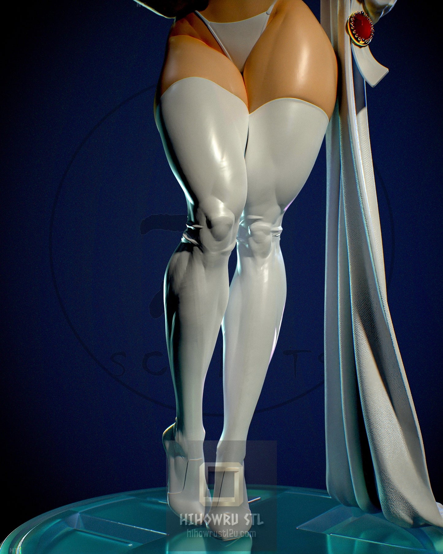4994 Emma Frost NSFW - X-men - STL 3D Print Files