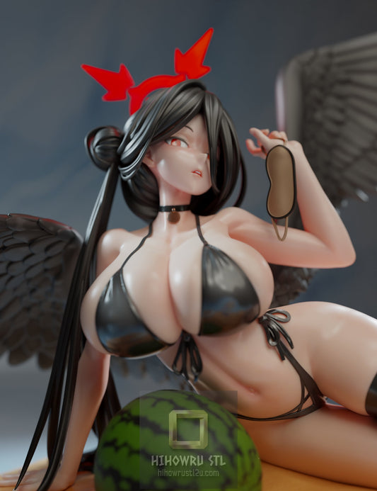 5126 Hanekawa Hasumi NSFW - Blue Archive - STL 3D Print Files