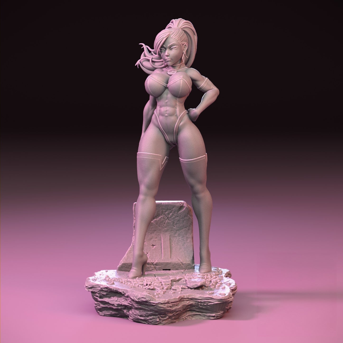 2033 Evil Superwoman NSFW - DC Comics - STL 3D Print Files