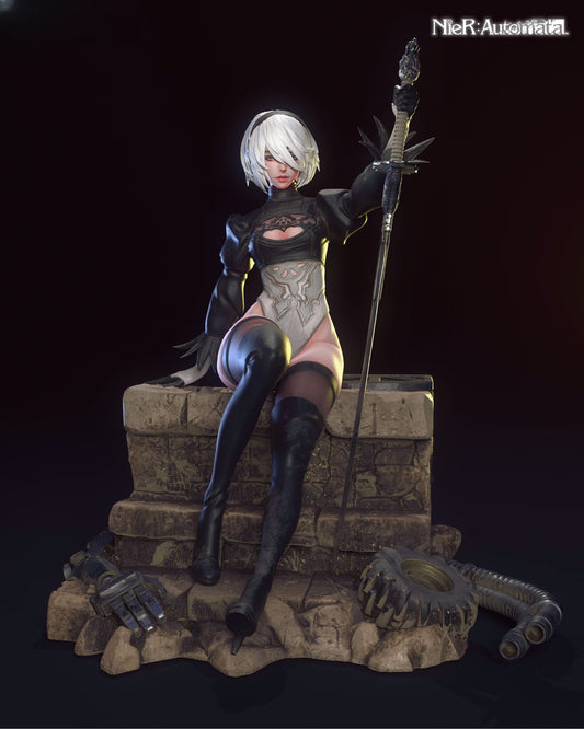 3903 2B - NIER AUTOMATA - STL 3D Print Files