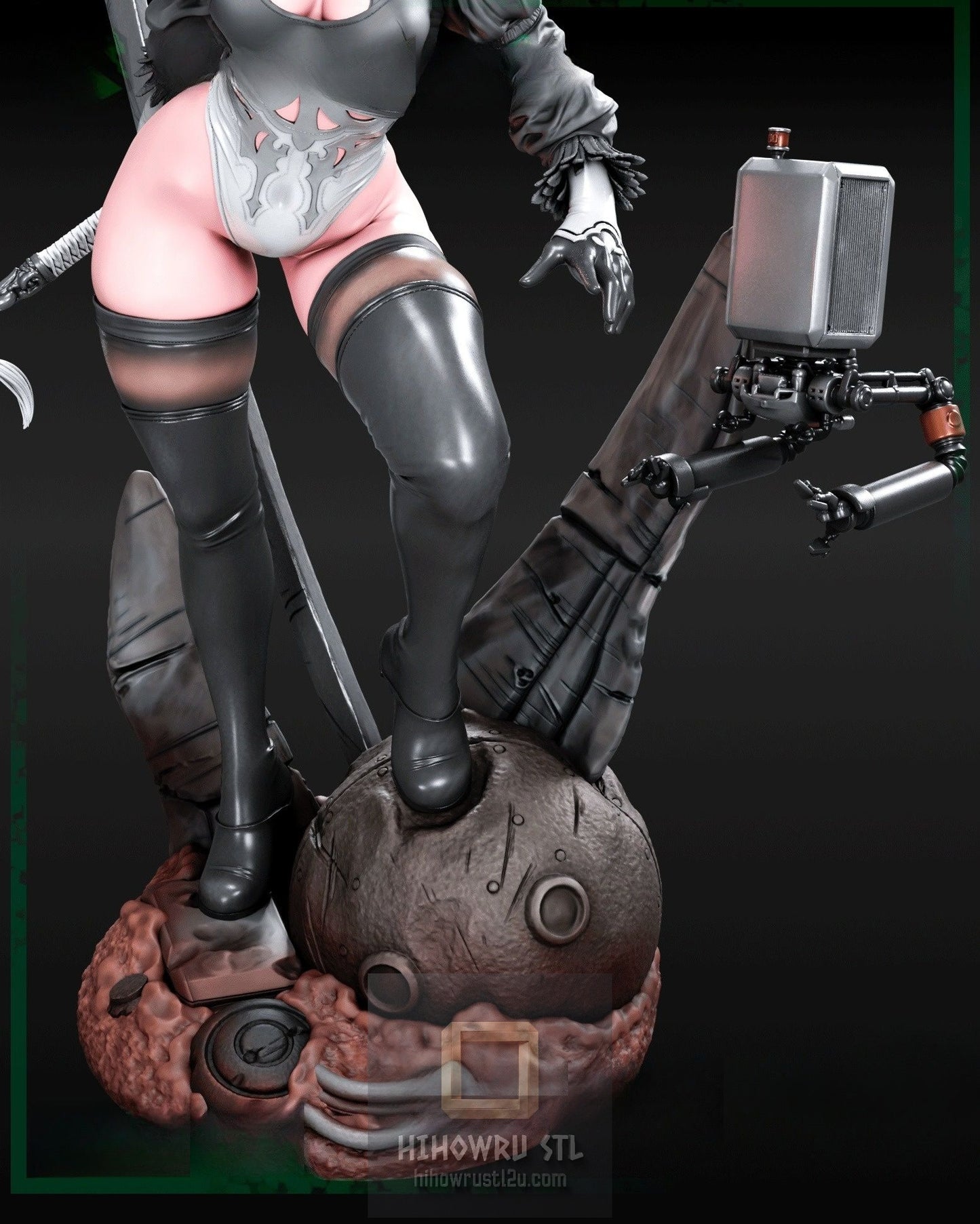 4990 2B NSFW - NIER AUTOMATA - STL 3D Print Files