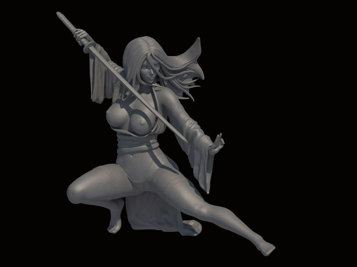 3726 Mulan NSFW - STL 3D Print Files