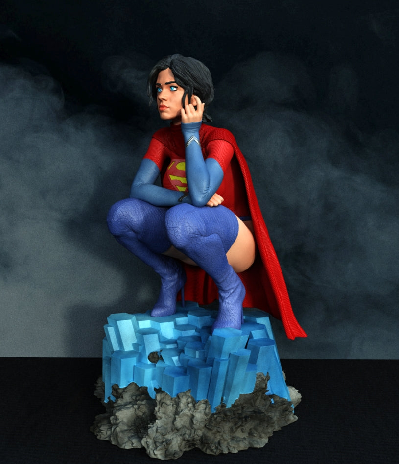 2066 Supergirl NSFW - Kara Zor-El - DC Comics - STL 3D Print Files