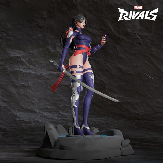 3572 Psylocke - Marvel Rivals - STL 3D Print Files