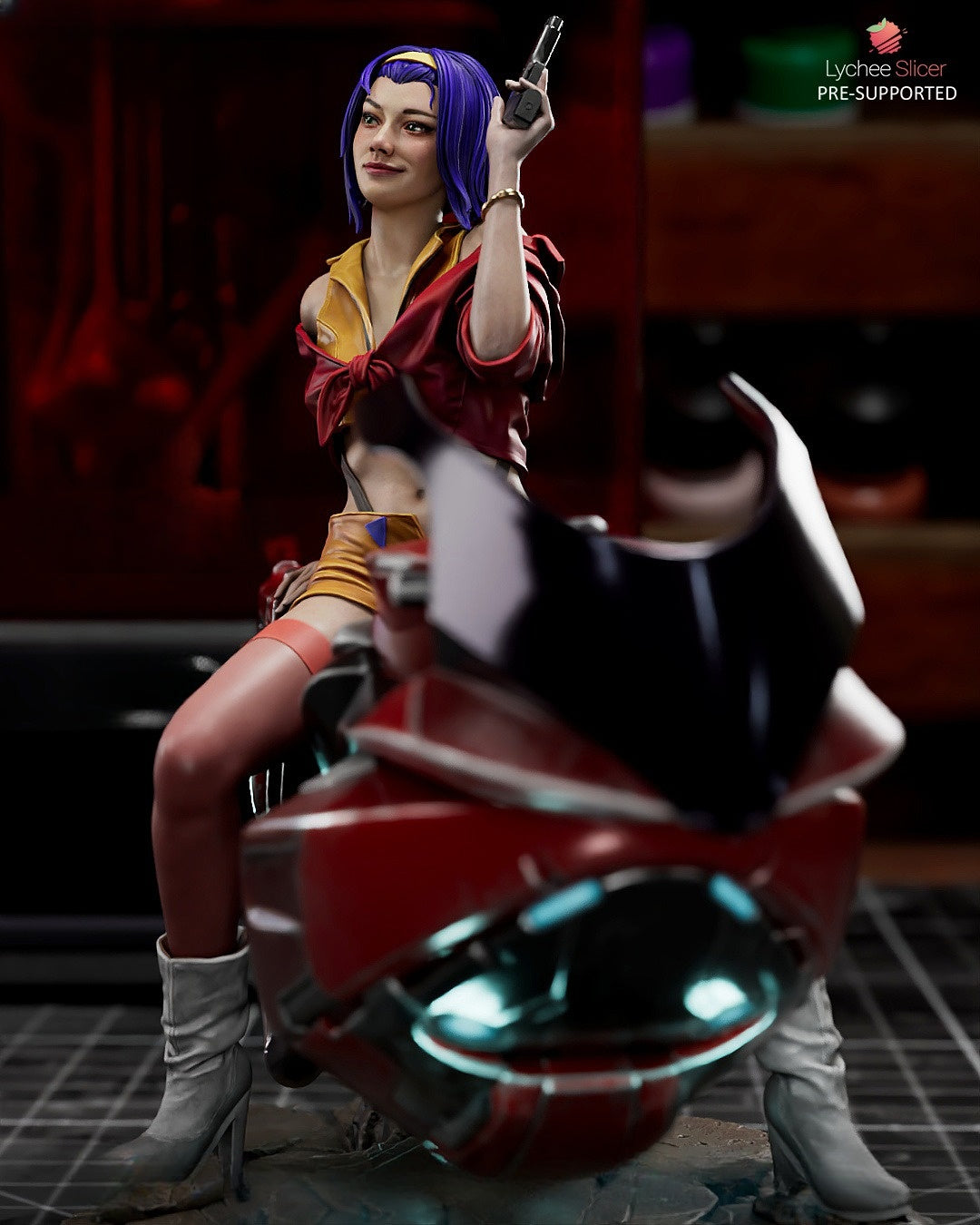 4008 Faye Valentine - Cowboy Bebop - STL 3D Print Files