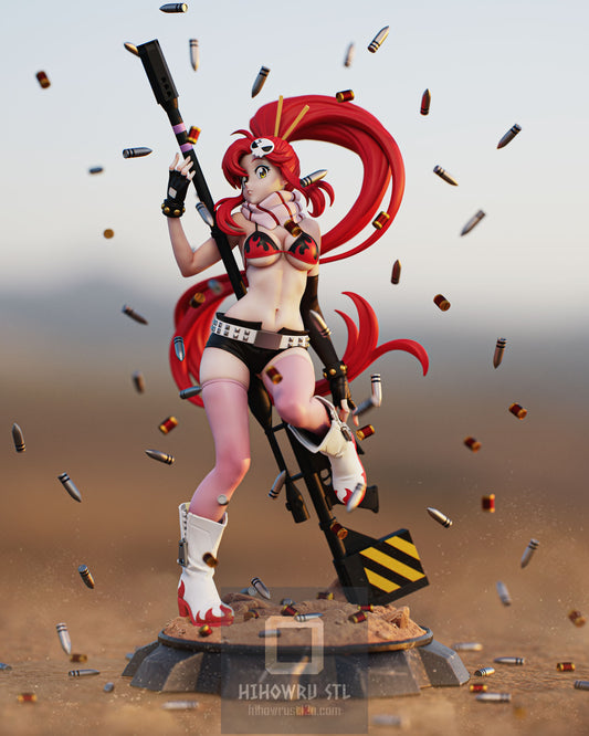4829 Yoko Littner - Tengen Toppa Gurren Lagann - STL 3D Print Files