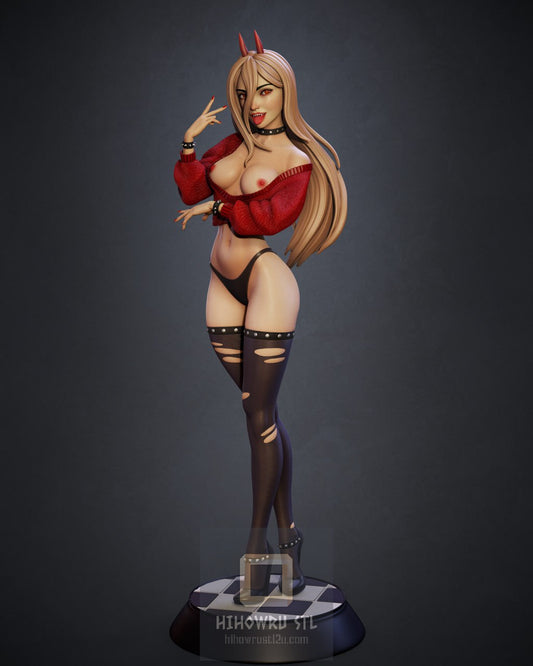 4874 Power NSFW - Chainsaw Man - STL 3D Print Files