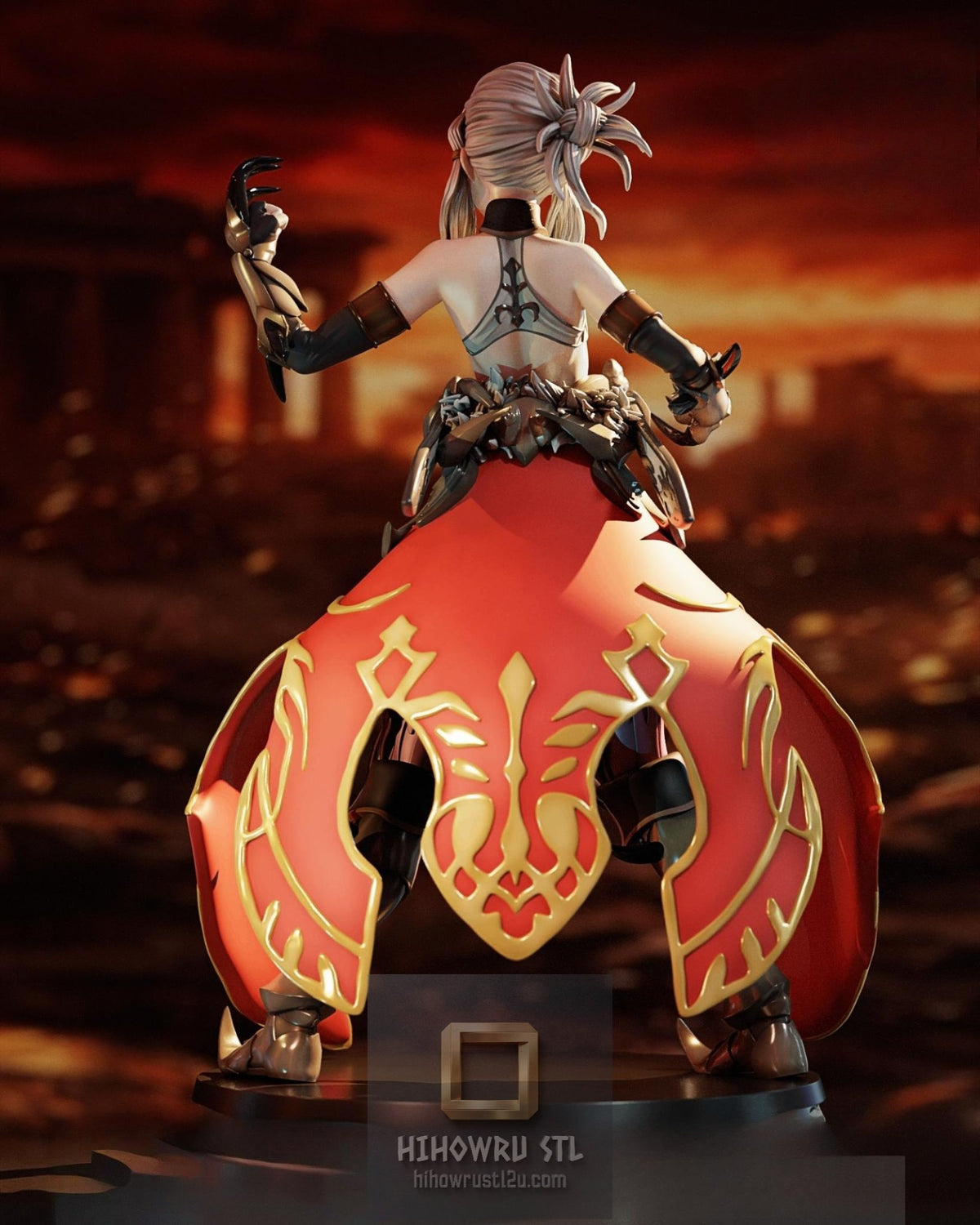 5574 Penthesilea NSFW - Fate/Grand Order - STL 3D Print Files
