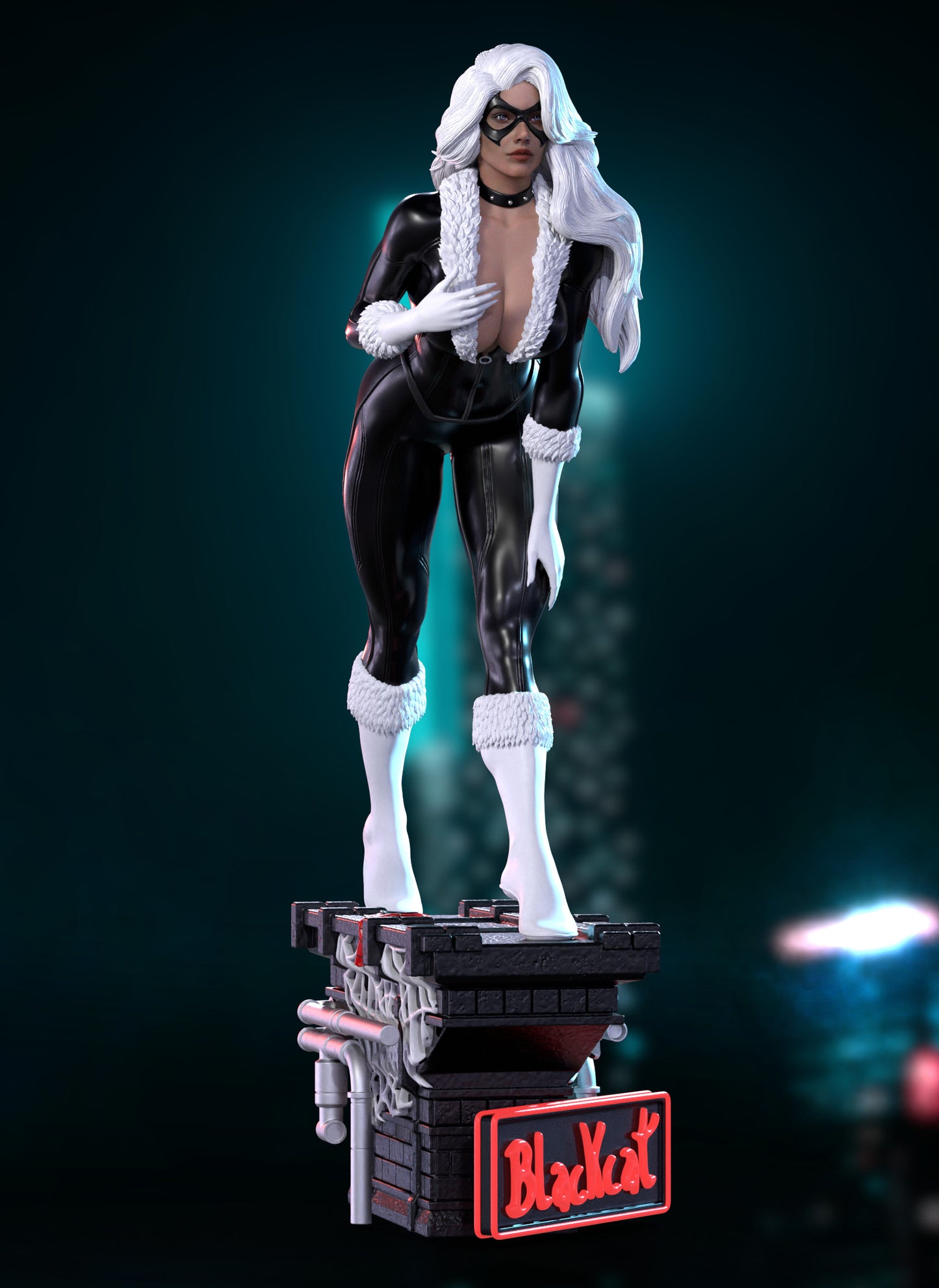 2701 Black Cat - Marvel Comics - STL 3D Print Files