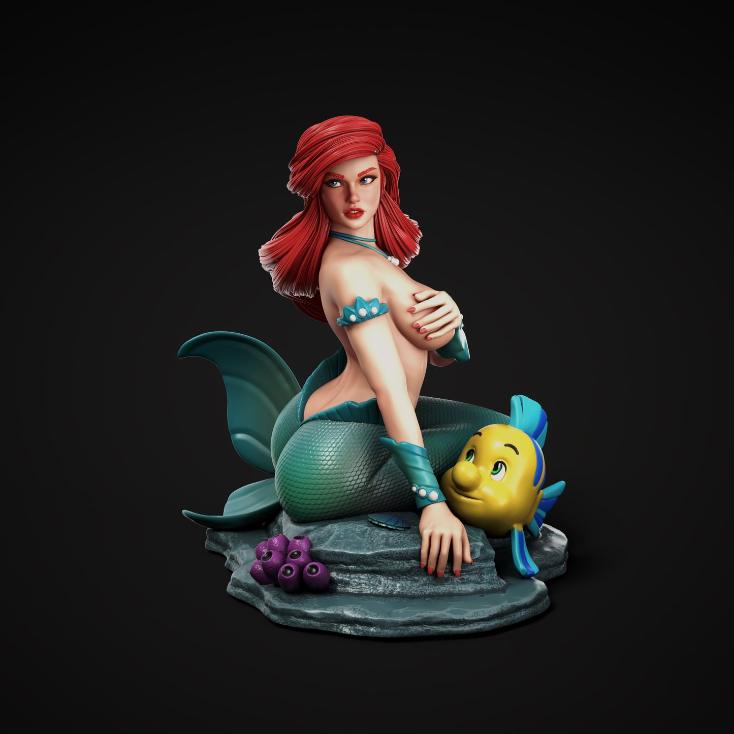 3878 Ariel - Mermaid Princess - STL 3D Print Files
