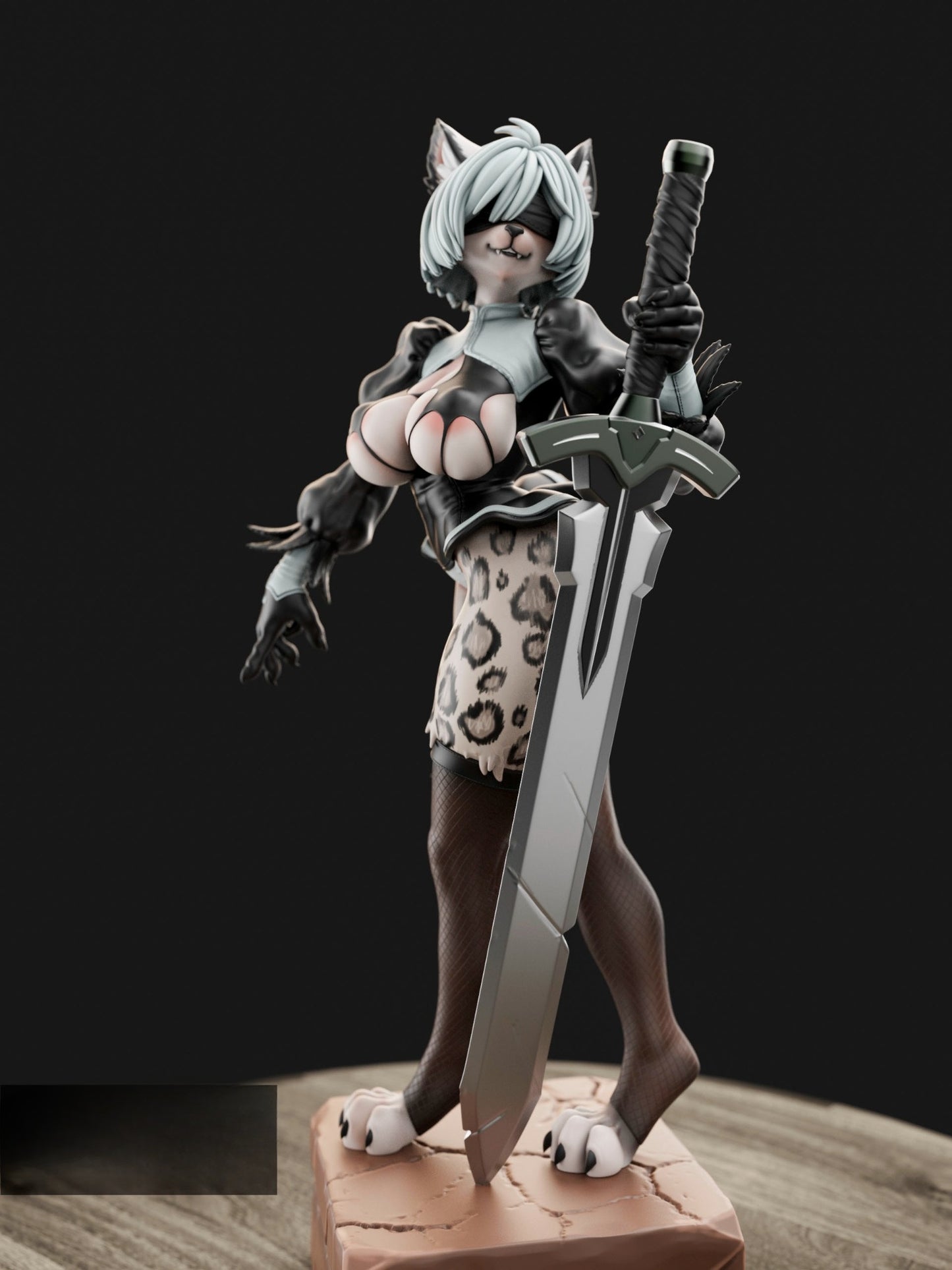 3460 2B Furry NSFW - Nier Automata - STL 3D Print Files