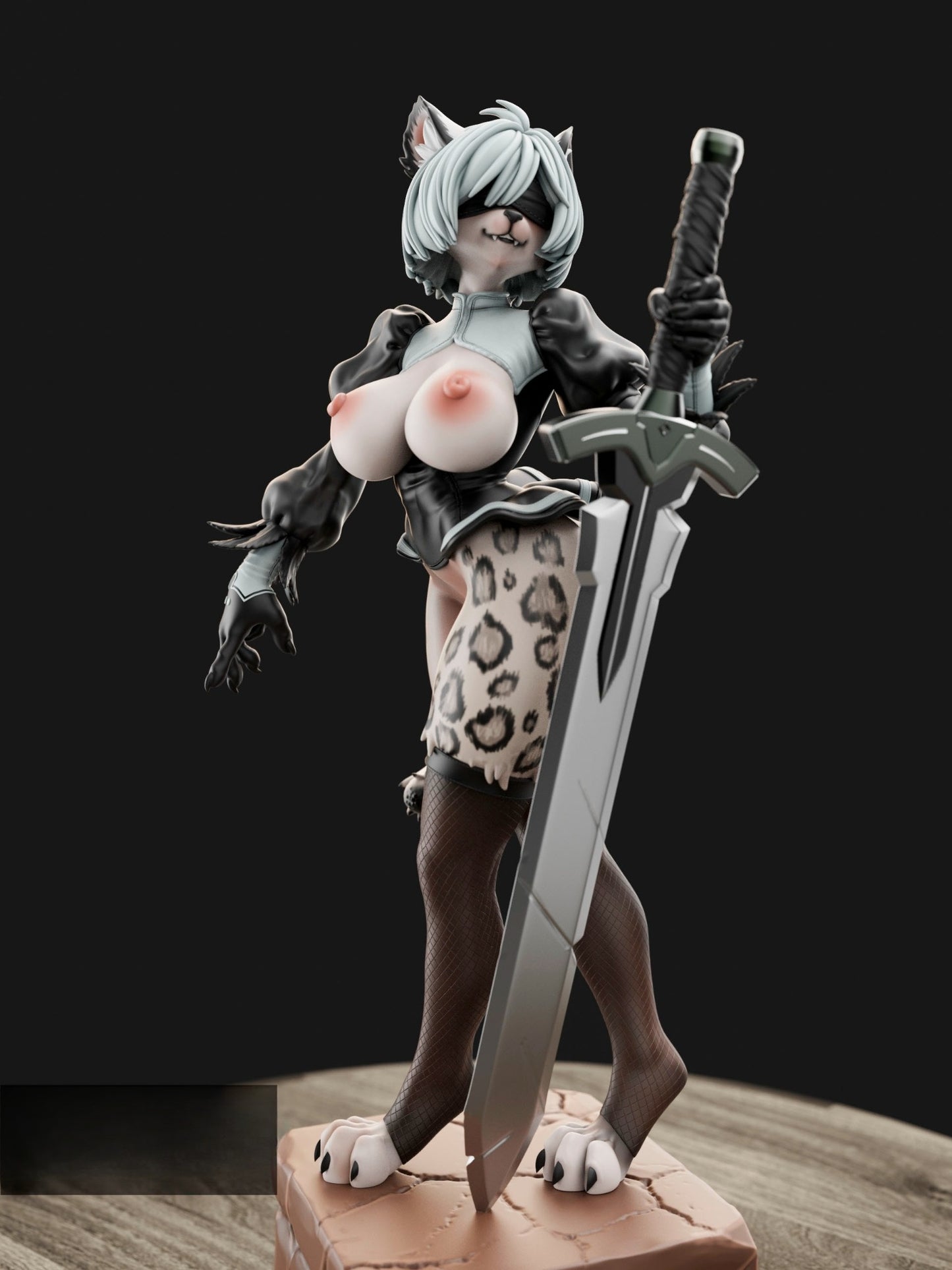 3460 2B Furry NSFW - Nier Automata - STL 3D Print Files