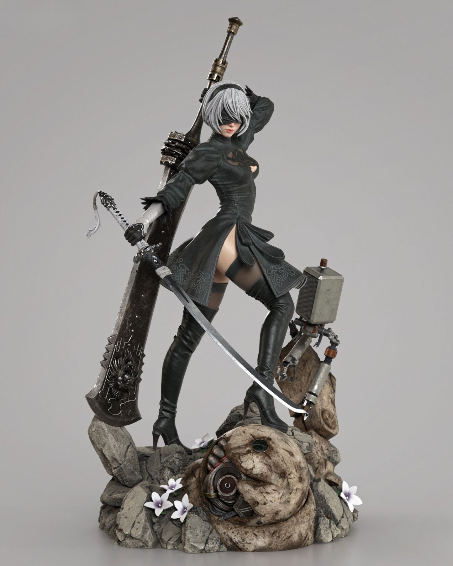4195 2B - NIER AUTOMATA - STL 3D Print Files