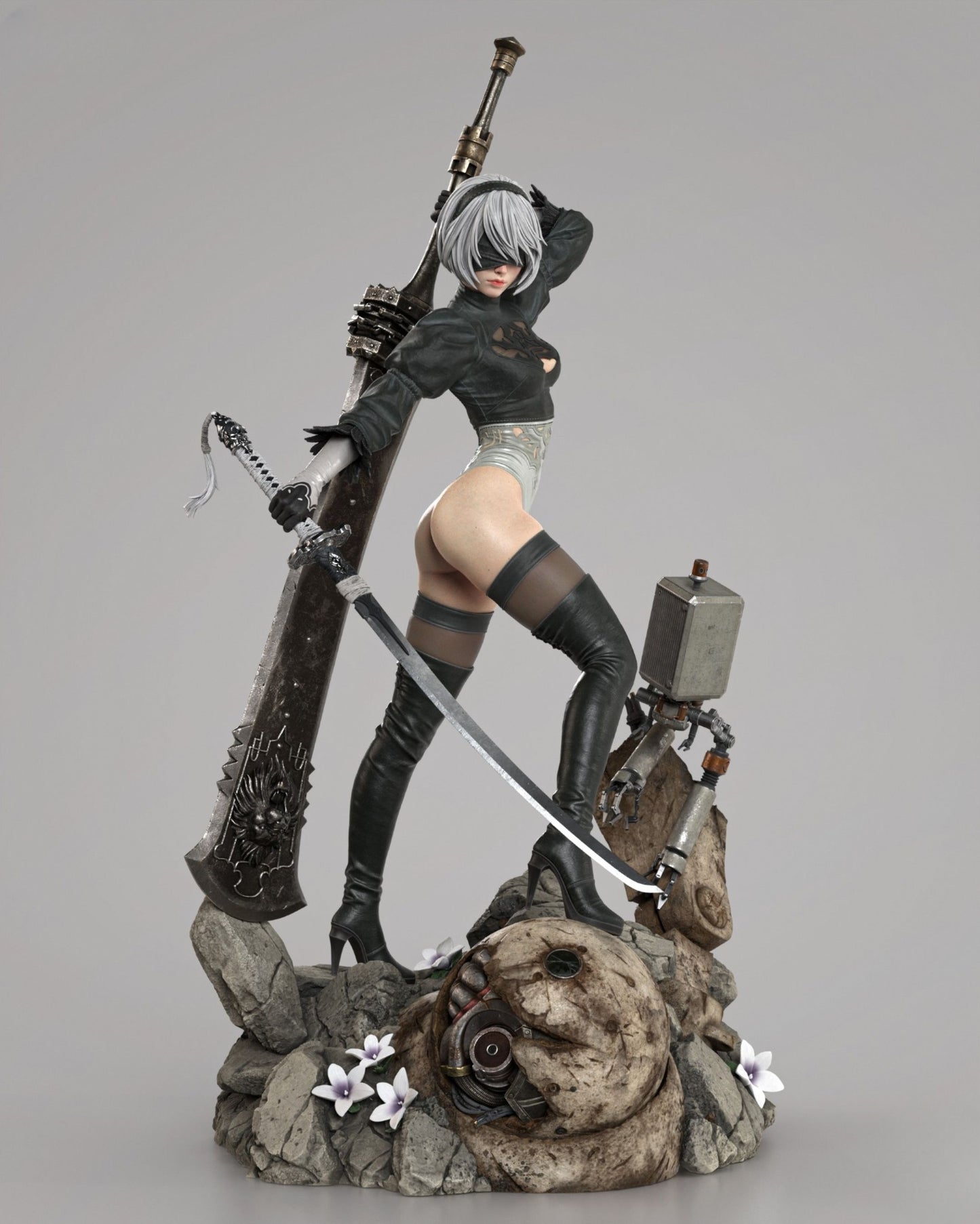 4195 2B - NIER AUTOMATA - STL 3D Print Files