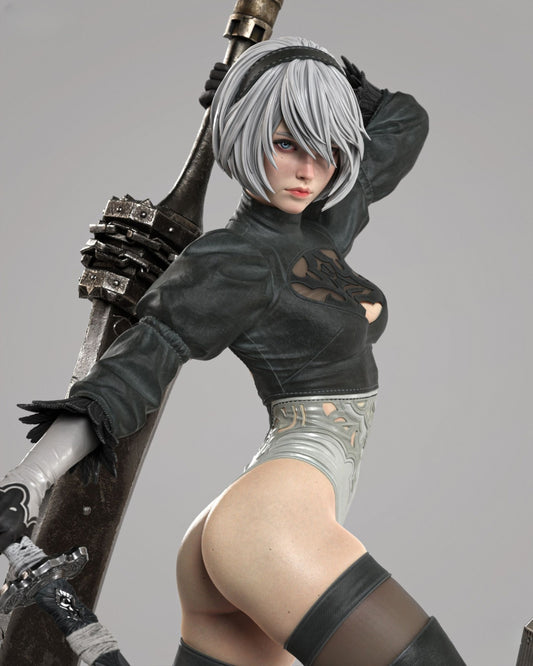4195 2B - NIER AUTOMATA - STL 3D Print Files