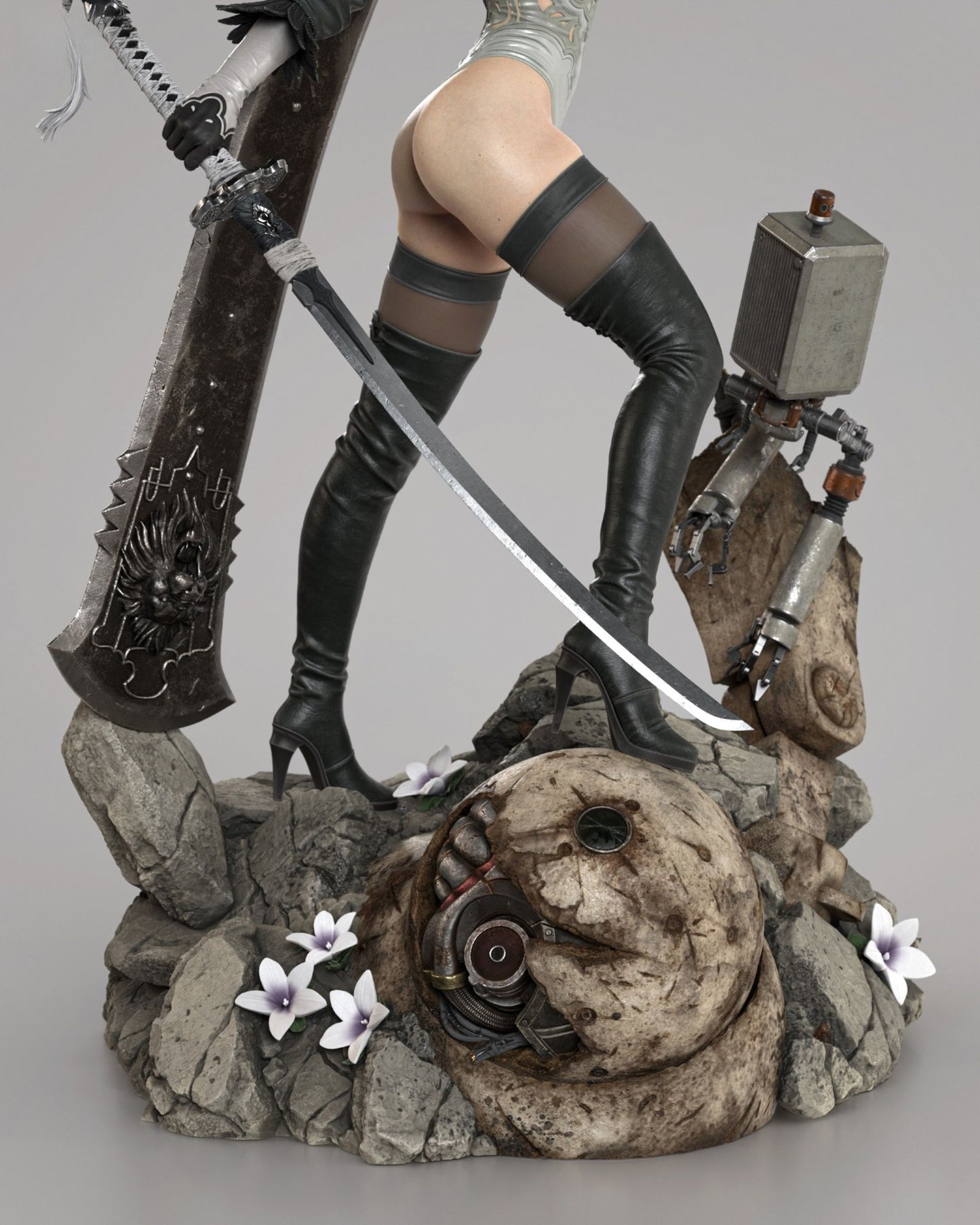 4195 2B - NIER AUTOMATA - STL 3D Print Files