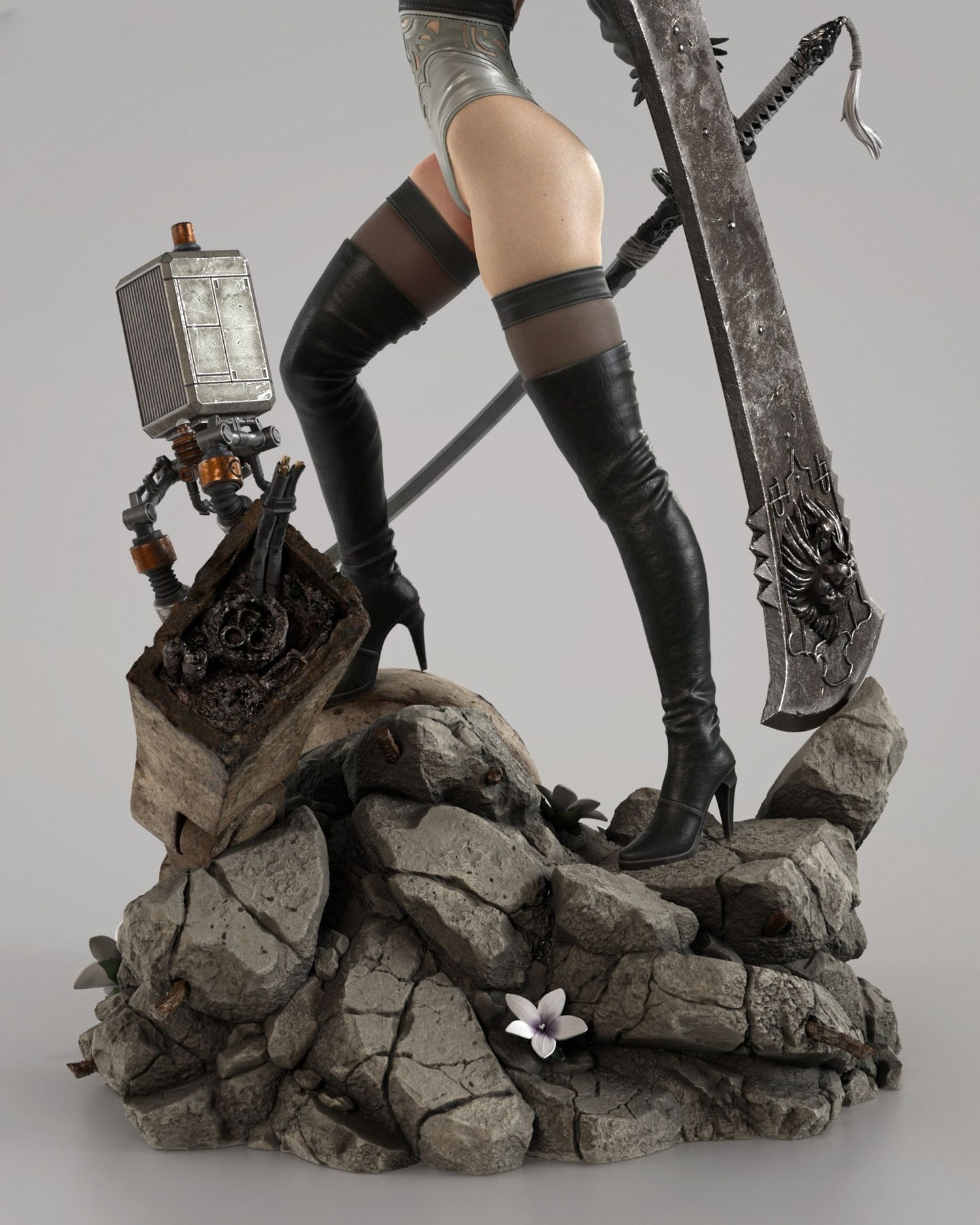 4195 2B - NIER AUTOMATA - STL 3D Print Files
