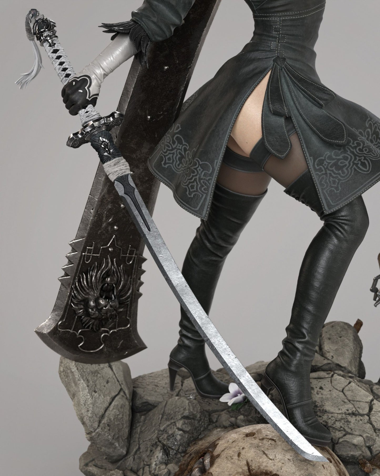 4195 2B - NIER AUTOMATA - STL 3D Print Files