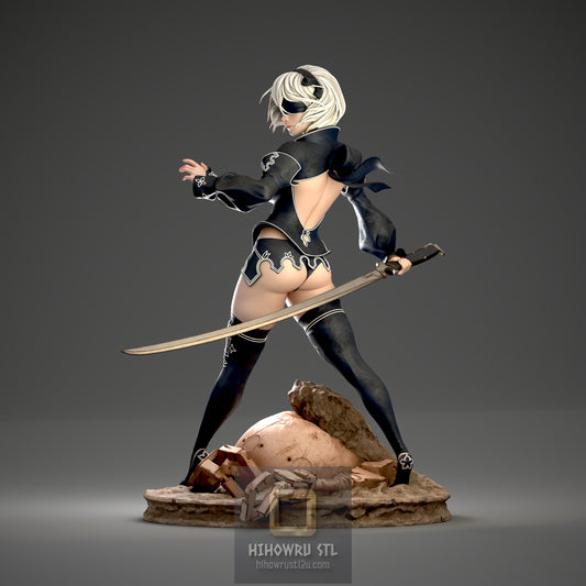 5290 2B - NIER AUTOMATA - STL 3D Print Files