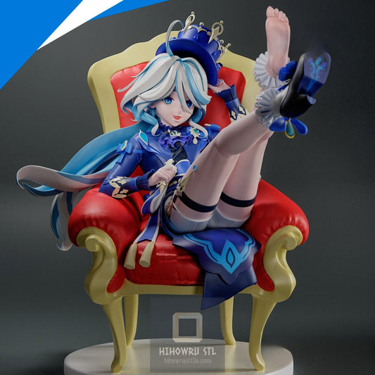 4856 Furina de Fontaine - Genshin Impact - STL 3D Print Files