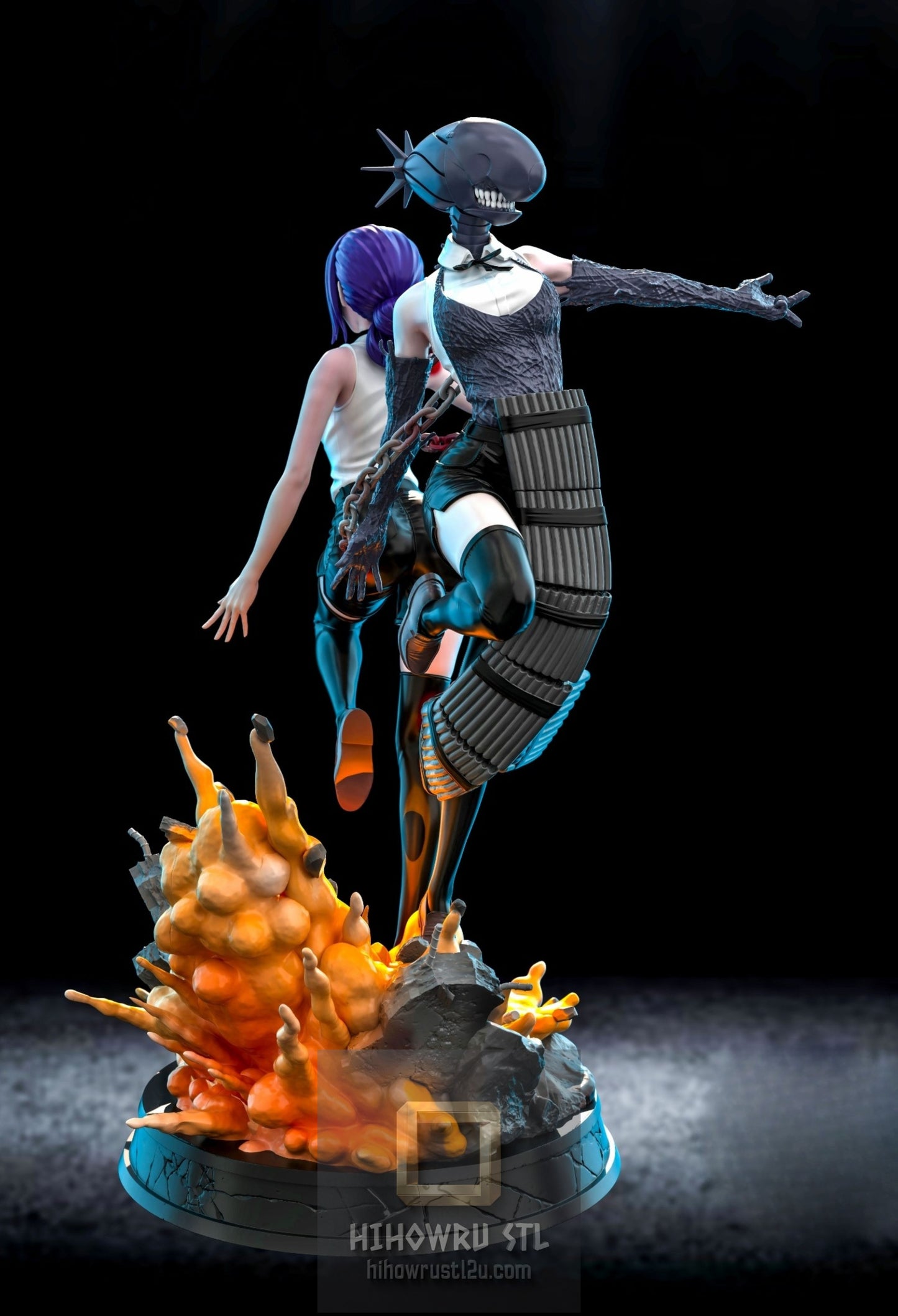 5253 Reze - Chainsaw Man - STL 3D Print Files