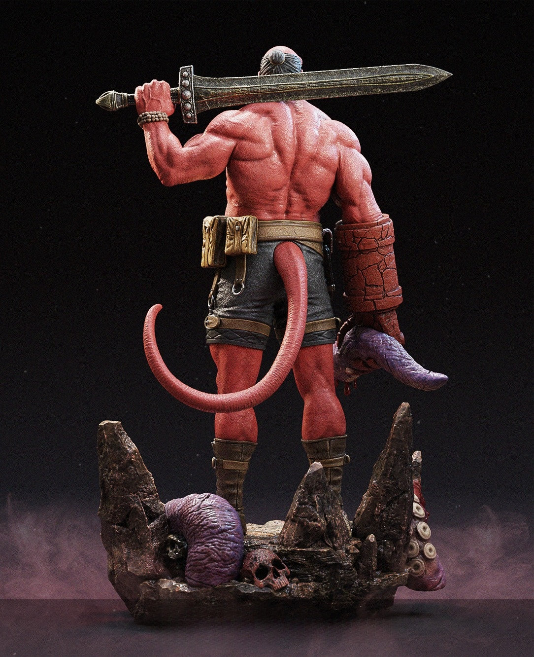 2910 Hellboy - STL 3D Print Files