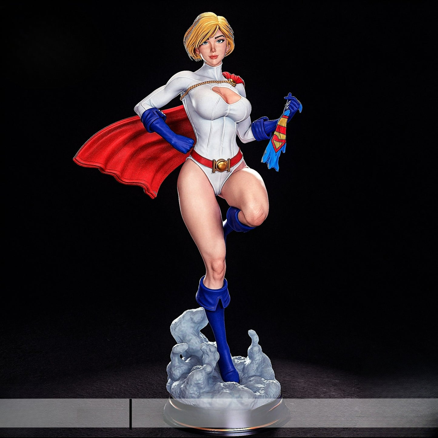 2916 Power Girl NSFW - DC Comics - STL 3D Print Files