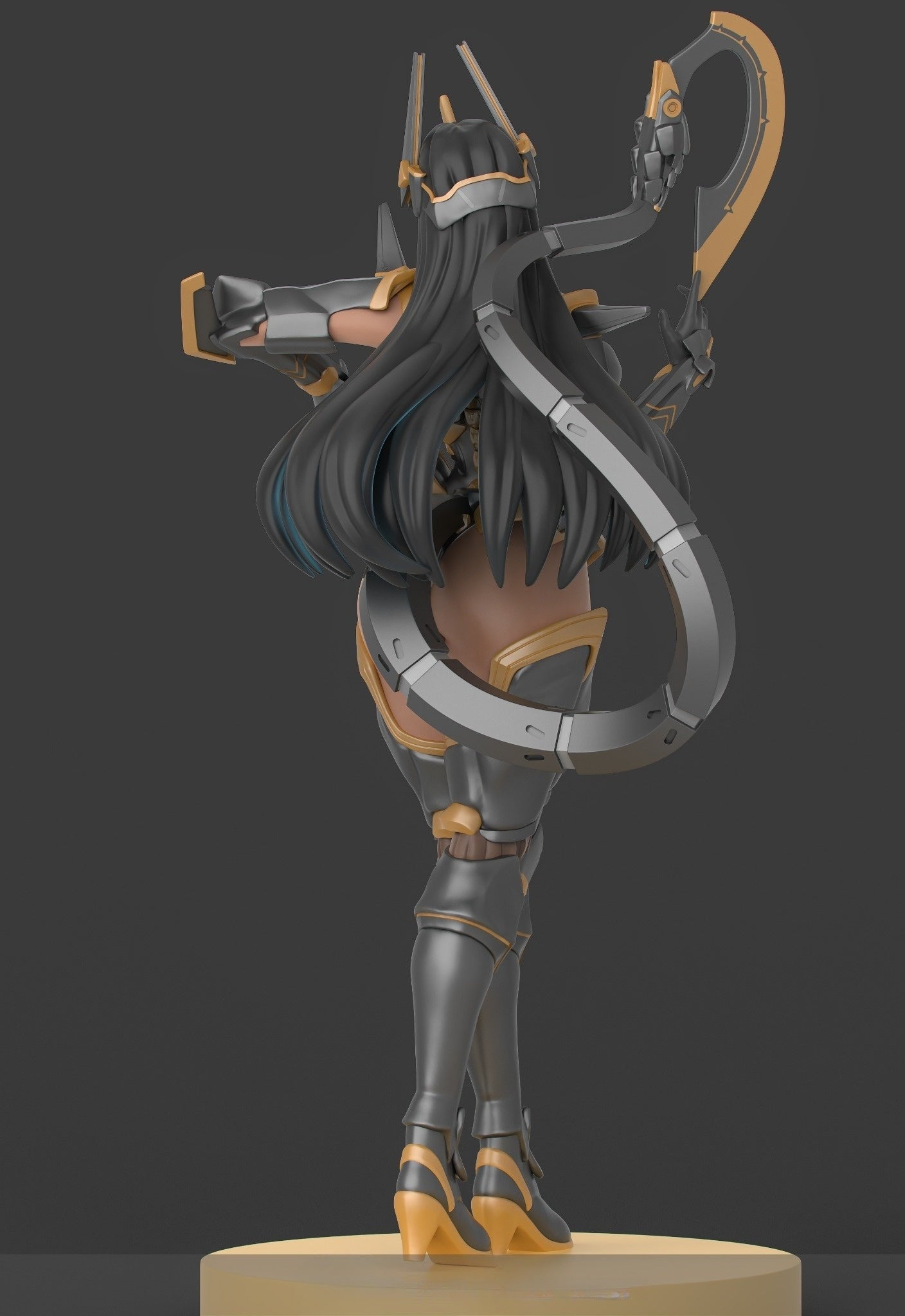 3145 Indivilia - Nikke Goddess of Victory - STL 3D Print Files