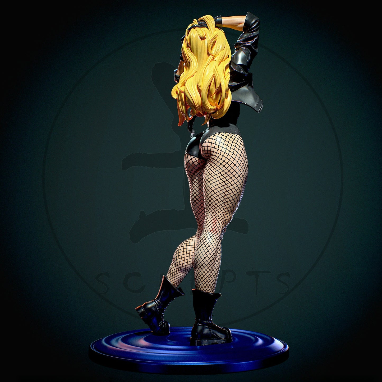 3512 Black Canary NSFW - DC Comics - STL 3D Print Files
