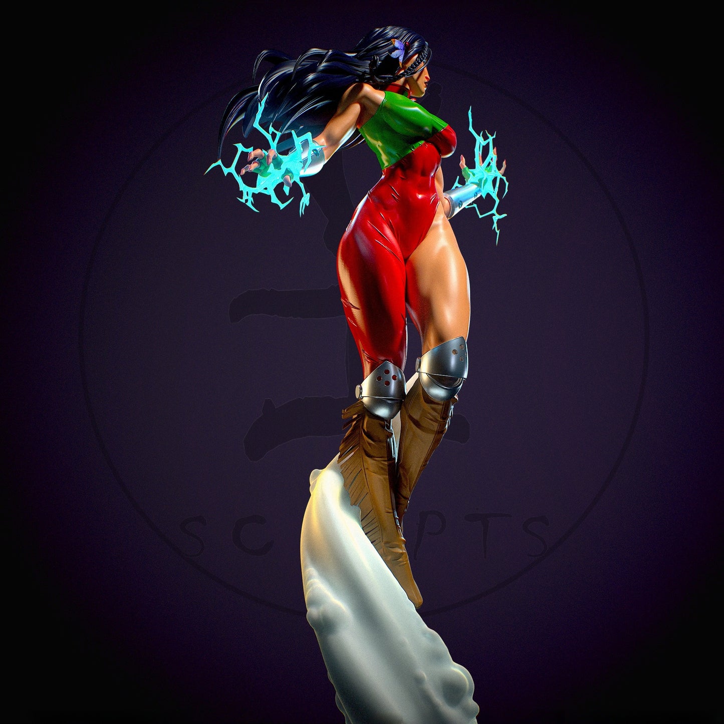 3521 Sarah Rainmaker NSFW - GEN 13 - STL 3D Print Files