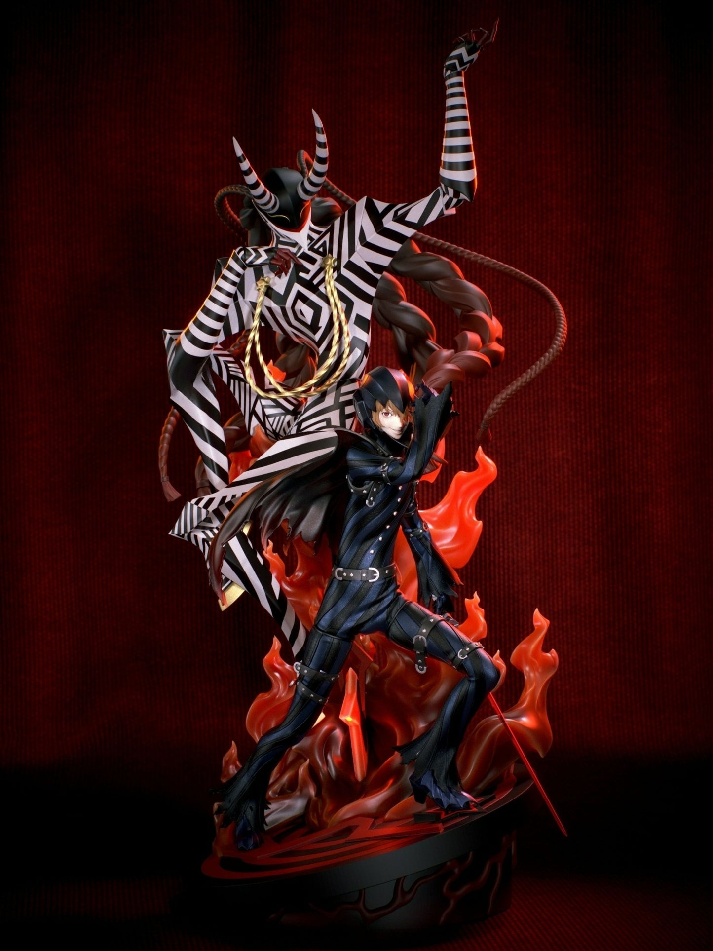 3555 Goro Akechi - Megami Tensei - STL 3D Print Files