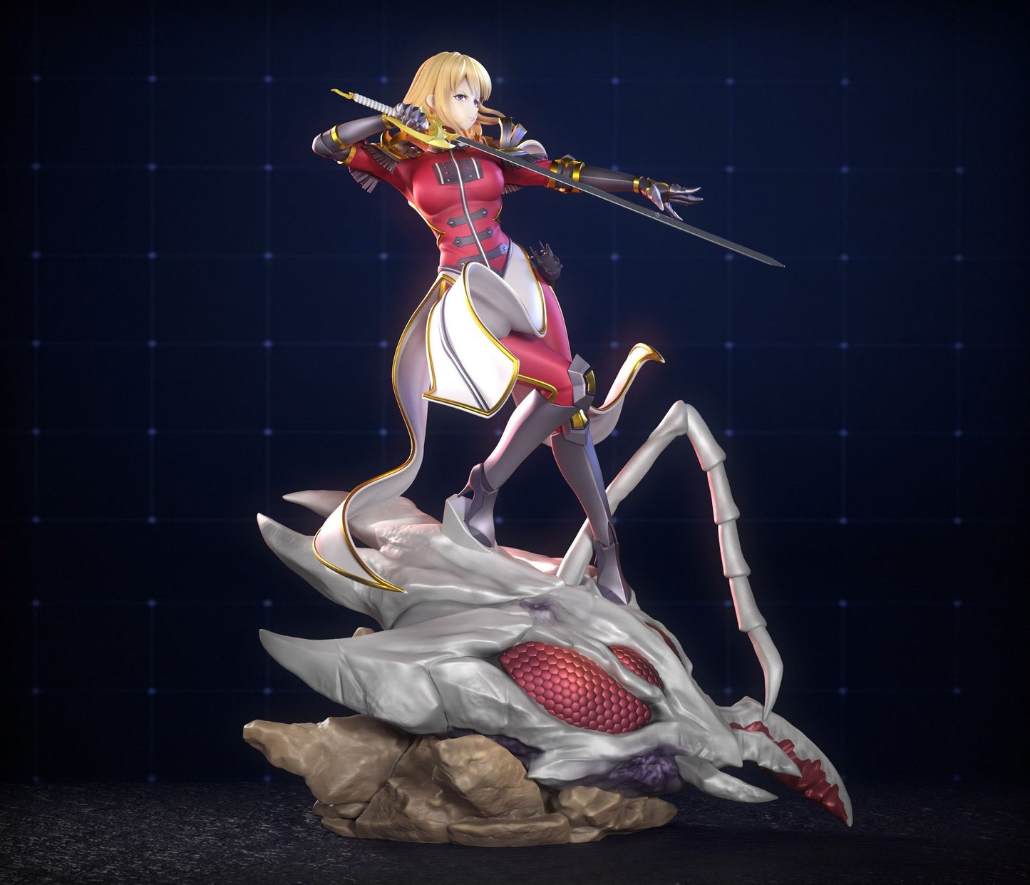 3617 Cha Hae-In - Solo Leveling - STL 3D Print Files