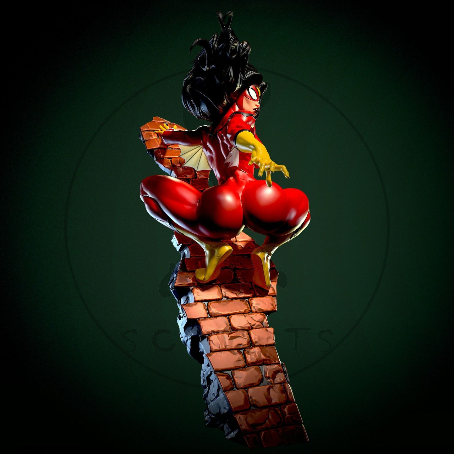 3637 Spider-Woman NSFW - Marvel Comics - STL 3D Print Files