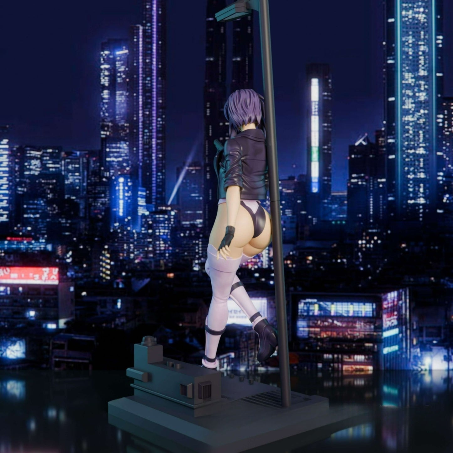 3644 Motoko Kusanagi NSFW - Ghost in the Shell - STL 3D Print Files