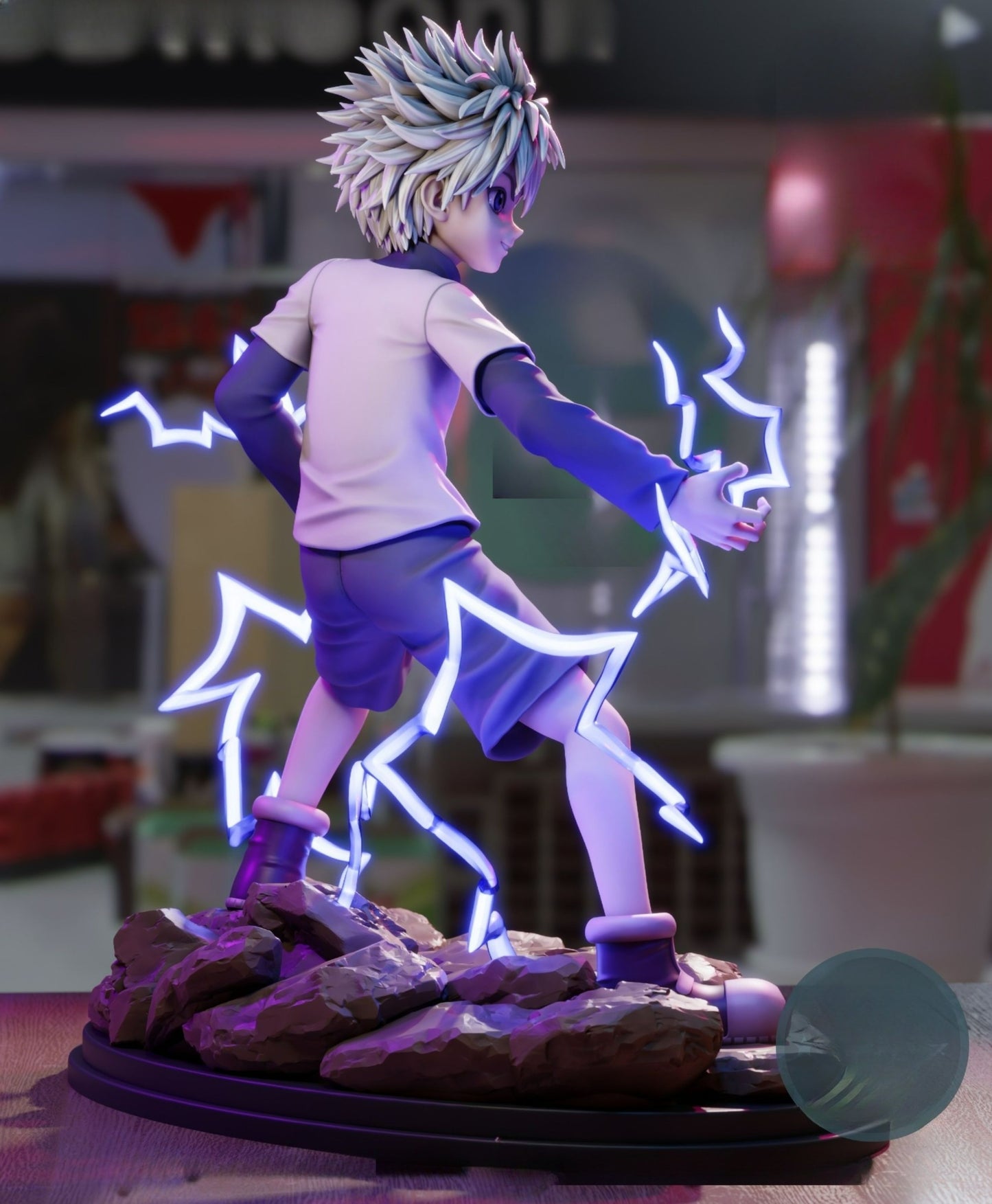 3672 Killua Zoldyck - Hunter X Hunter - STL 3D Print Files