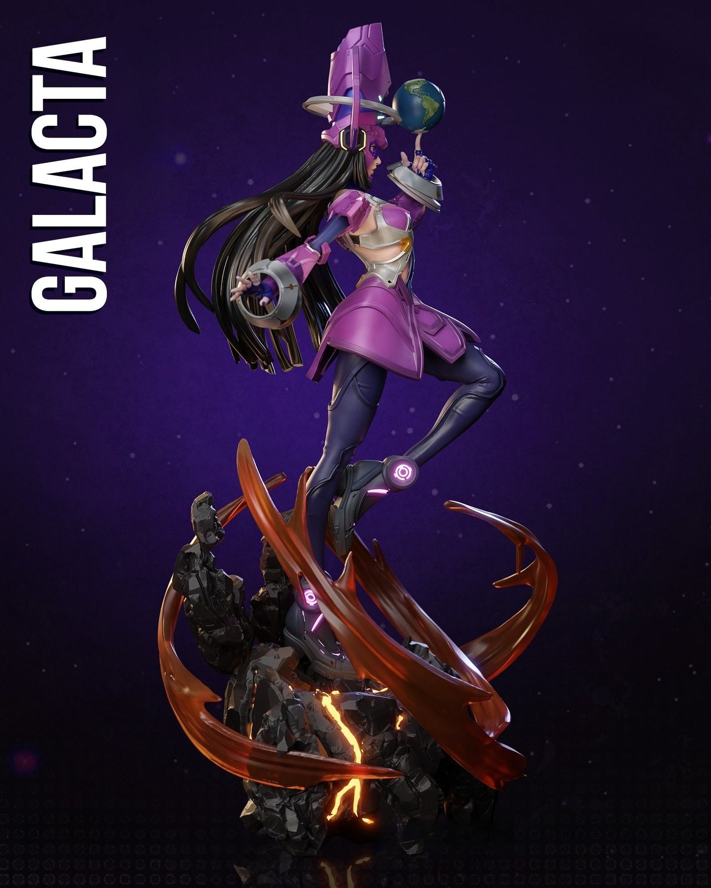 3717 Galacta - Marvel Rivals - STL 3D Print Files